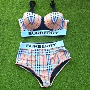 Burberry women's bikini size large